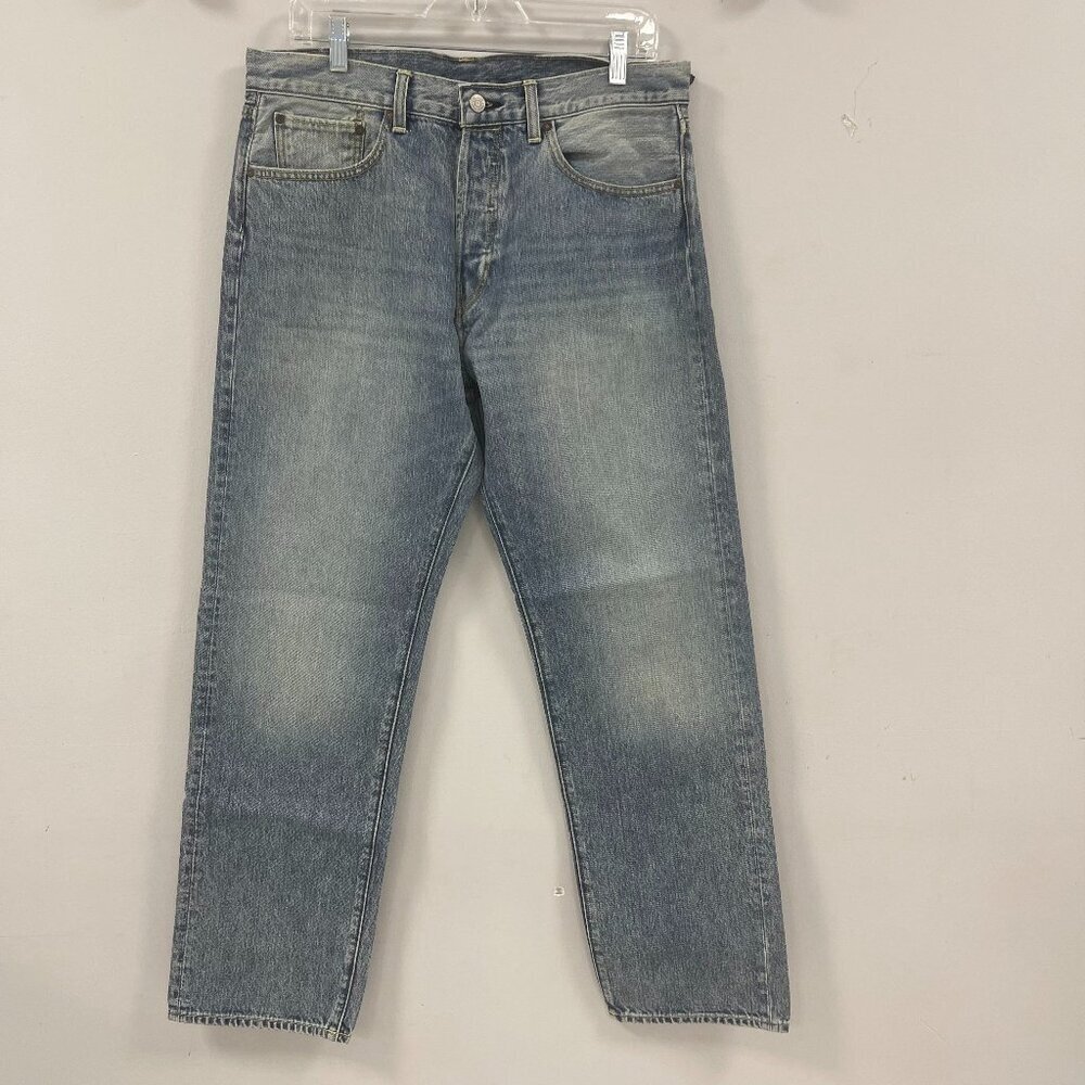 RE/DONE Men's 50s Straight Jeans in Three Year Wear, Size 33, NWT